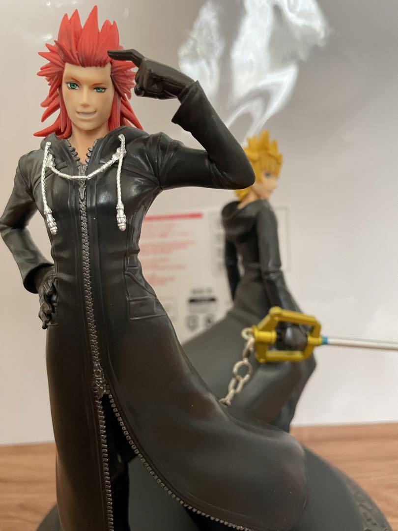 Kingdom Hearts Second memory Roxas Axel Figure Statue Ichiban Kuji