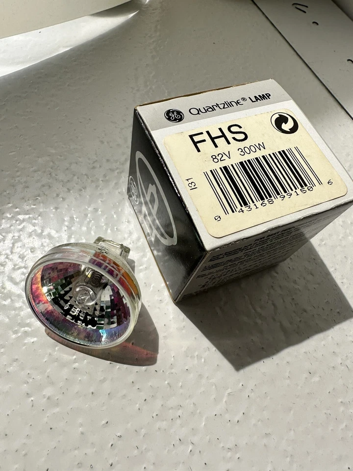 GE FHS display optic projector lamp projection light bulb 82v 300w, G.E. brand