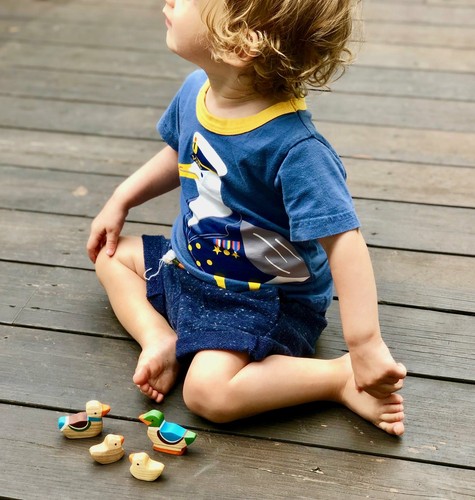 Miniature Duck Figurines- 5 pieces - Picture 3 of 4