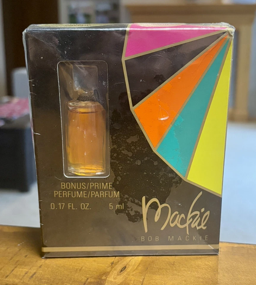 Juego de perfumes vintage MACKIE por BOB MACKIE (RIVERA CONCEPT) 1 oz y 0,17 oz EDT Foto 2 de 4