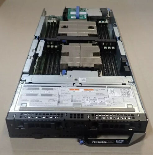 Dell PowerEdge FC640 CTO Up to 2x Intel Scalable CPU 16-DIMM 2-Bay Blade Server - Picture 2 of 8