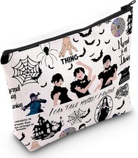 Funny Zipper Pouch Toiletry Bag Merchandis Gifts for Women Travel Makeup Bag
