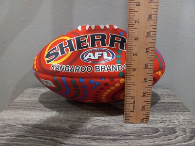 USED SHERRIN AFL FOOTBALL KANGAROO BRAND RUBBER SYNTHETIC USED SHERRIN AFL FOOTBALL KANGAROO BRAND RUBBER SYNTHETIC