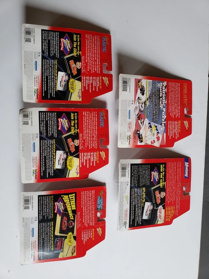 Johnny Lightning лот из 5 5 x 5 Javelin Boss Hoss Mustang Shelby 427 Cobra новый в коробке - Изображение 2 из 3