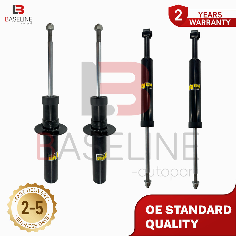 4x Front & Rear Left Right Shock Absorbers Fit Maserati Ghibli S Q4 AWD 2014-19