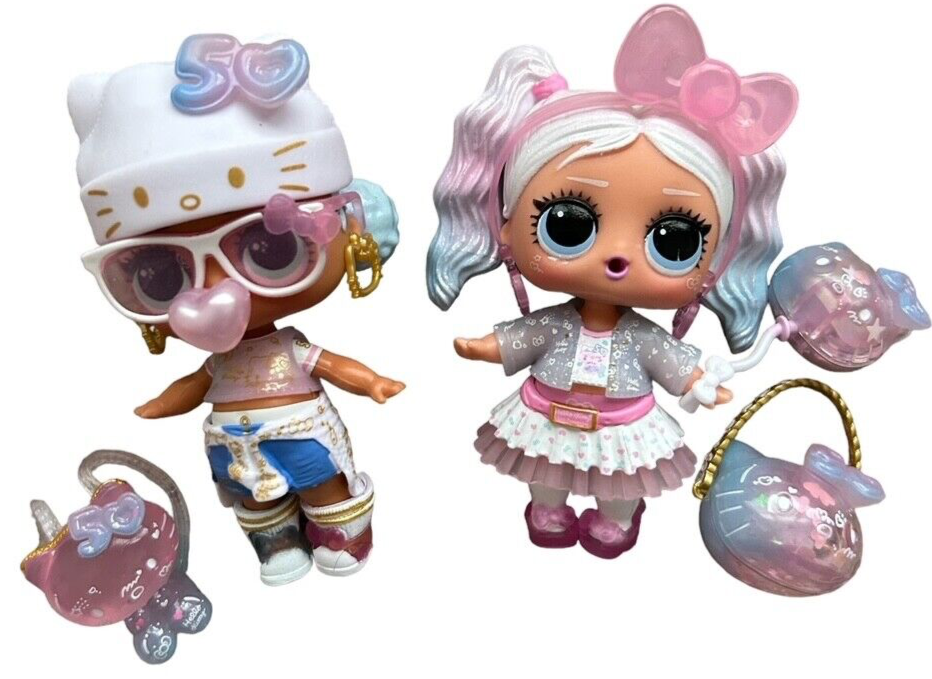 LOL Surprise Doll Hello Kitty 50th Anniversary Miss Pearly Crystal Cutie