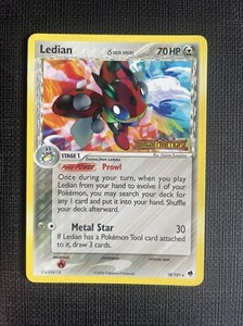 Pokémon TCG Ledian (Delta Species) EX Dragon Frontiers 18/101 Reverse Holo Rare