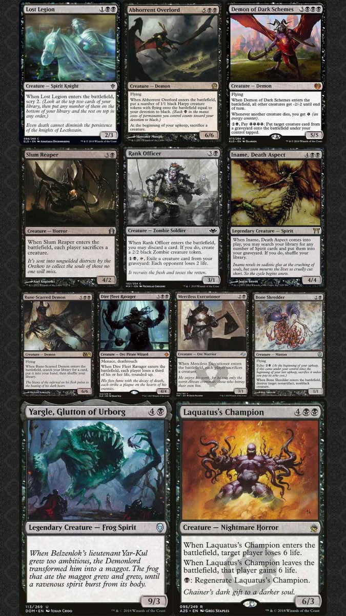 Chainer, Dementia Master Reanimate Commander Deck Magic MTG Ready