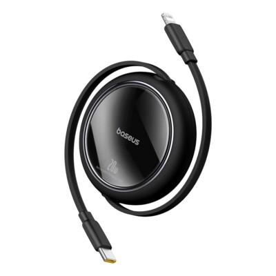 Baseus Free2Pull Kabel - Einziehbares Kabel 1m - Kompatibel mit USB-C und iPhone