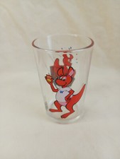 VERRE A MOUTARDE SERIE PARC WALIBI BELGIQUE BELGIUM AMORA 9.5 CM