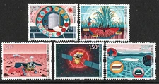 CHINA 2023-23 INNOVATION IN SCIENCE AND TECHNOLOGY, stamp set of 5, Mint, NH