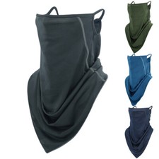 Neck Gaiter Face Mask Breathable UV Protection Hanging Ears Neckerchief Bandana