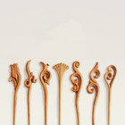 Tea Needle Bamboo Tea Accessories To Clear Tea Off Infuser Holes Handmade Needle