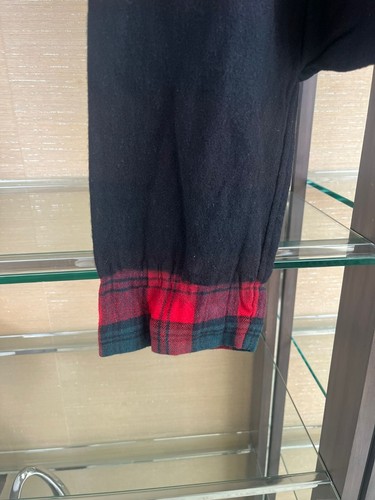 Comme des Garcons Black , CDG Black Drop Crotch Pants in Black / Tartan BNWT S - Picture 2 of 19