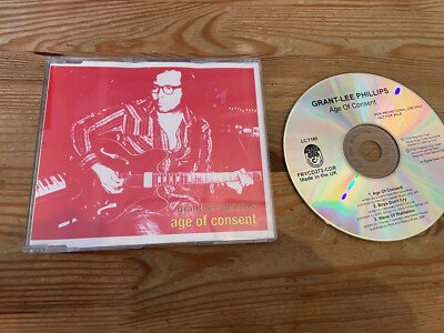 CD Pop Grant-Lee Phillips - Age Of Consent (3 Song) Promo COOKING VINYL sc