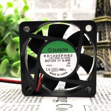 1 pcs SUNON KD1205PHB2 5015 12V 0.9W 5CM charger silent cooling fan