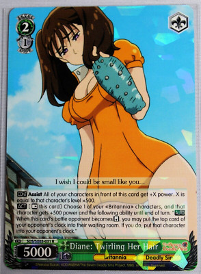 Diane: Twirling Her Hair SDS/SX03-031 R Foil NEW (S.D.S)