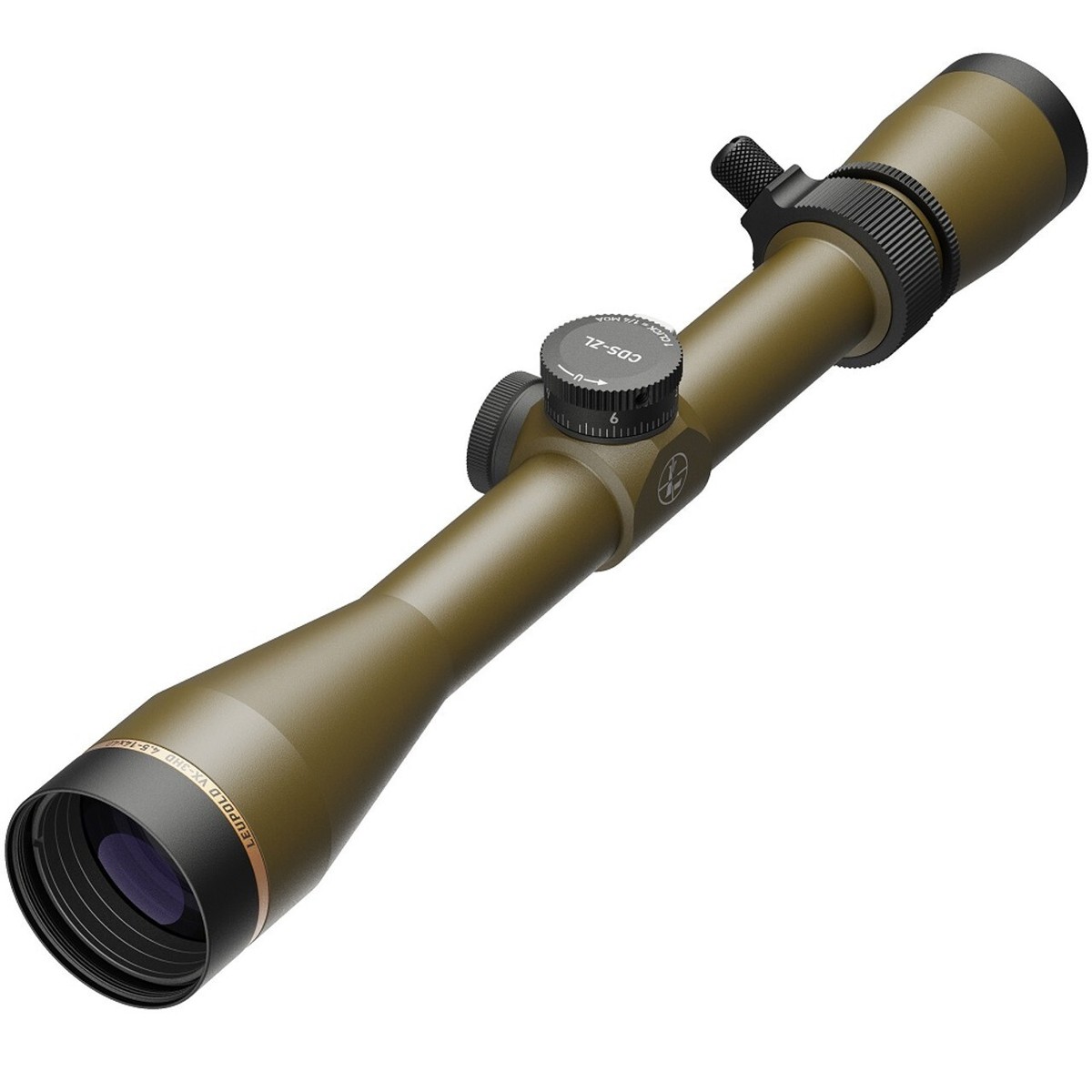 Leupold Burnt Bronze VX-3i Rifle Scope 4.5-14X40 CDS Wind Plex