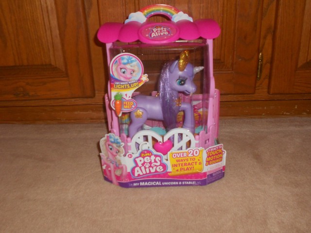 zuru pets alive unicorn