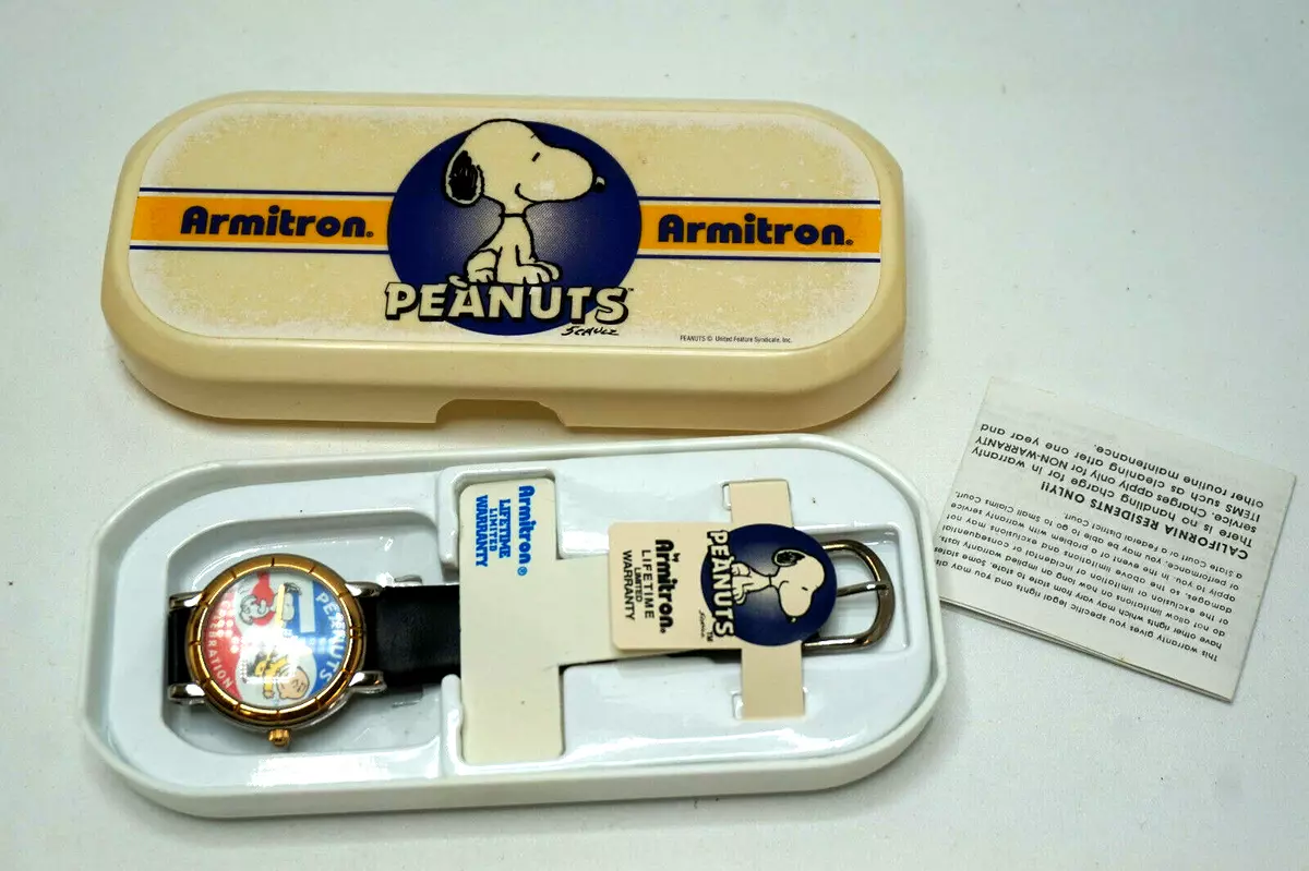 Armitron peanuts sales watch