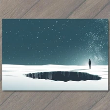 Art Print Overwhelming Void visual depiction depression vast engulfing nature