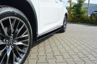 Maxton Design Seitenschweller Ansatz (Paar) Passend FüR Lexus RX Mk4 Schwarz Hoc