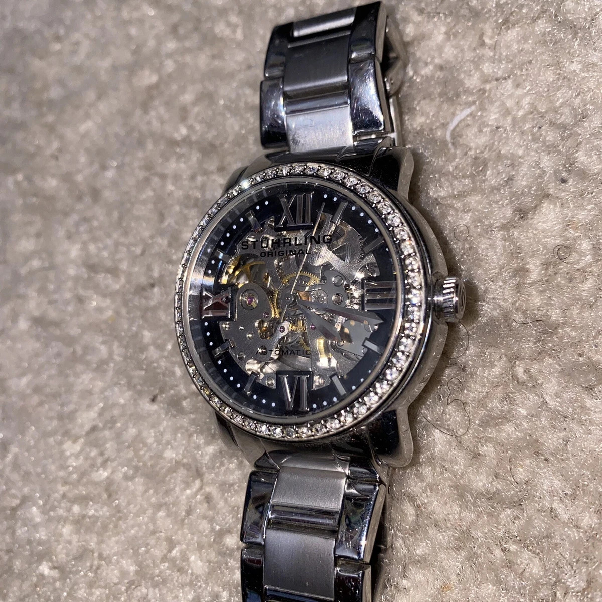 UNISEX STUHRLING ORIGINAL CAL ST 90050 20 JEWELS WRIST WATCH