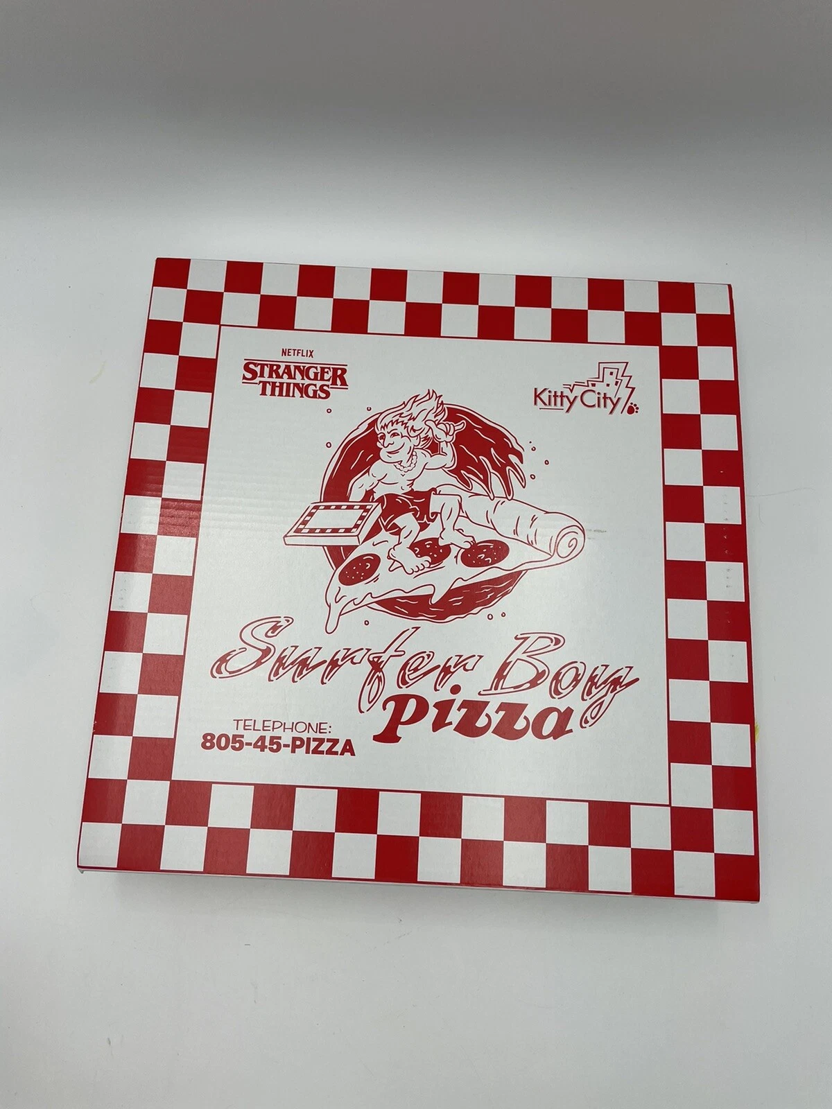 Kitty City Stranger Things Surfer Boy Pizza Cat Toys Lot NIB