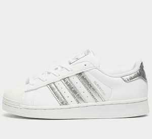adidas originals superstar kids silver