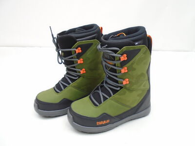 THIRTYTWO 8105000487310 SHIFTY MEN'S 11 GREEN / BLACK SNOWBOARD BOOTS