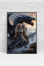 Game Of Thrones Daenerys Targaryen Poster Print - No Frame
