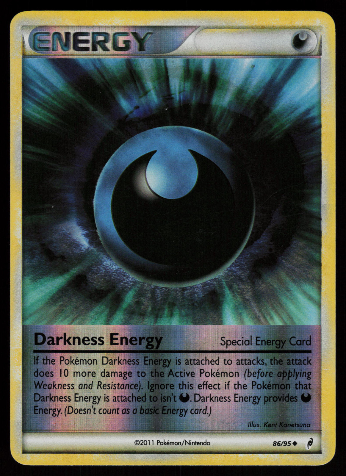Darkness Energy - 86/95 - Pokemon Card Call of Legends Reverse Holo - LP