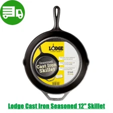 Lodge Cast Iron Seasoned 12" Skillet