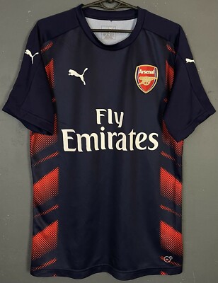 MEN'S PUMA FC ARSENAL 2016/2017 TRAINING SOCCER FOOTBALL SHIRT