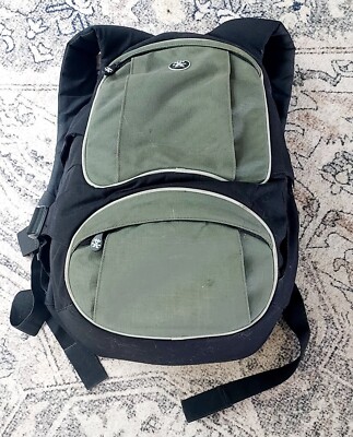 Crumpler Camera Gear Backpack The Schrinkle Black Green Nylon Padded Sturdy