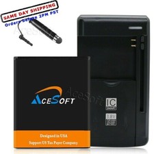 Long Endurance 3770mAh Battery Universal Charger for Motorola Moto E5 Play M3952