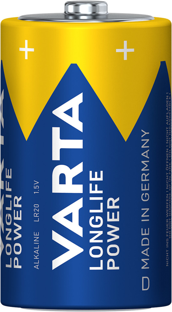 Thumbnail - Varta 2er Batterie Longlife Power Alkaline Mono D / Lr20 1,5 V /