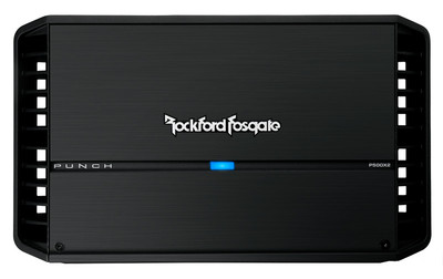 Rockford Fosgate New P500X2 500 Watt 2 Channel Car Amplifier Punch Amp  R/B