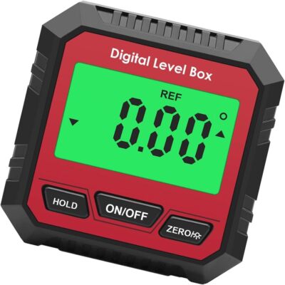 Magnetic LCD Digital Inclinometer Level Box Gauge 360°Angle Finder Protractor sz