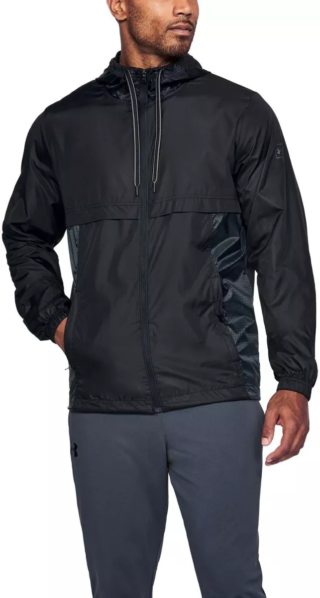 Under Armour Men's Sportstyle Windbreaker Hooded Jacket