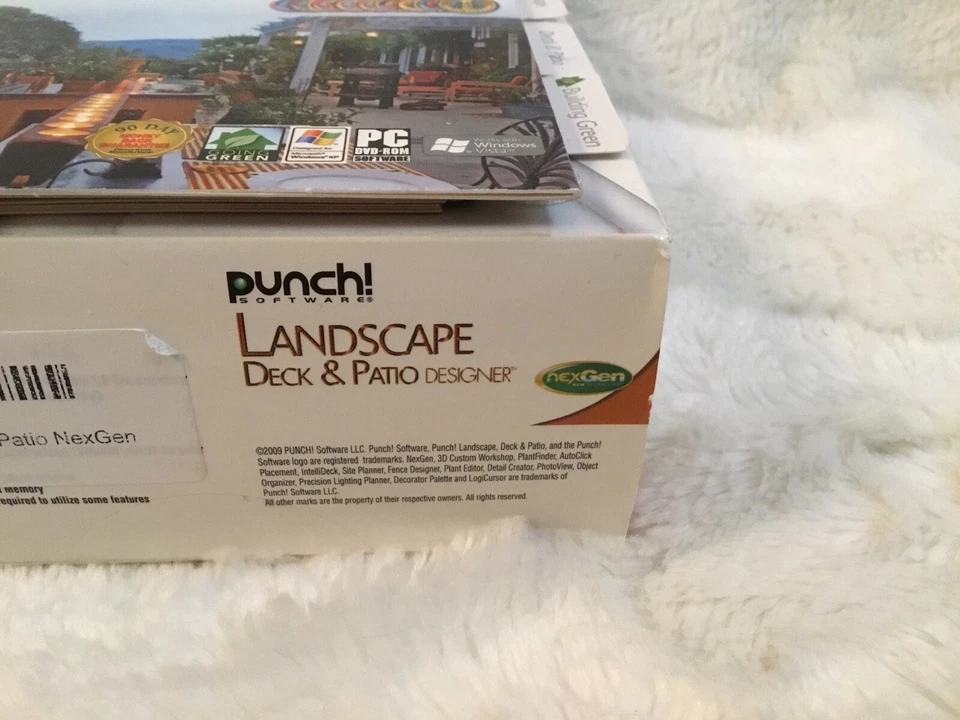 Punch! Paisaje Deck & Patio Designer 2009 - Incluye CD y guía del usuario - Usado Foto 4 de 4