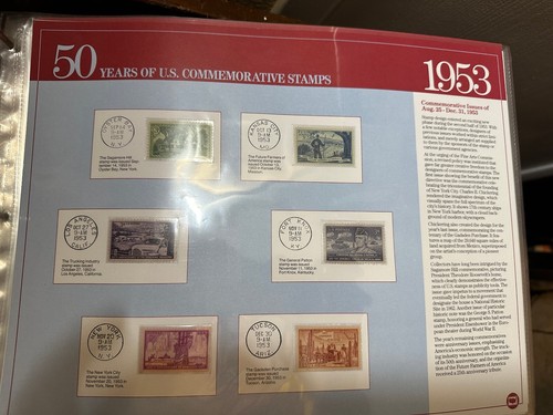Postal Commemorative Society 50 Years Of US Commemorative Stamps 1950 - 1984 - Picture 15 of 23