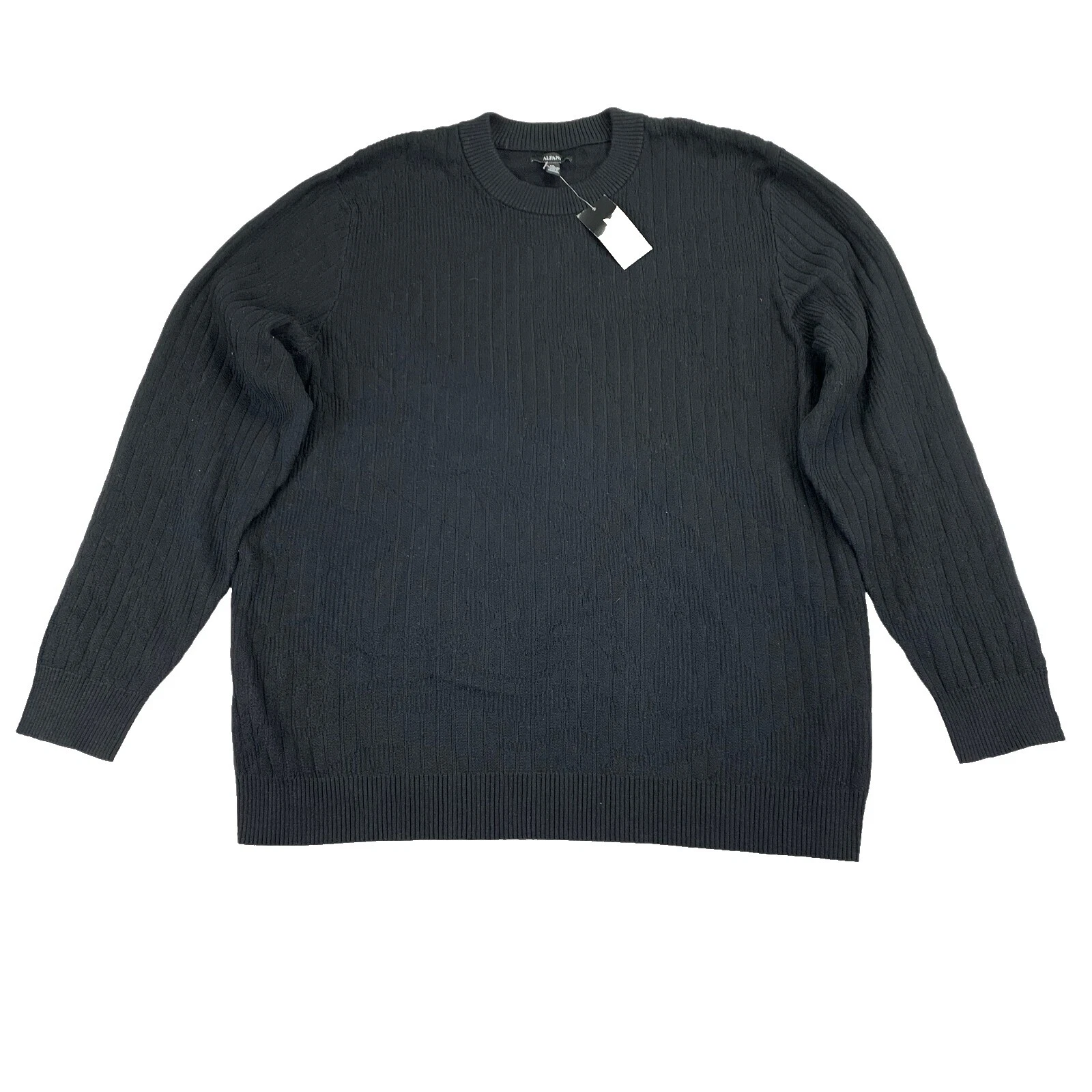 Suéteres Alfani Algodón Negro para Hombre