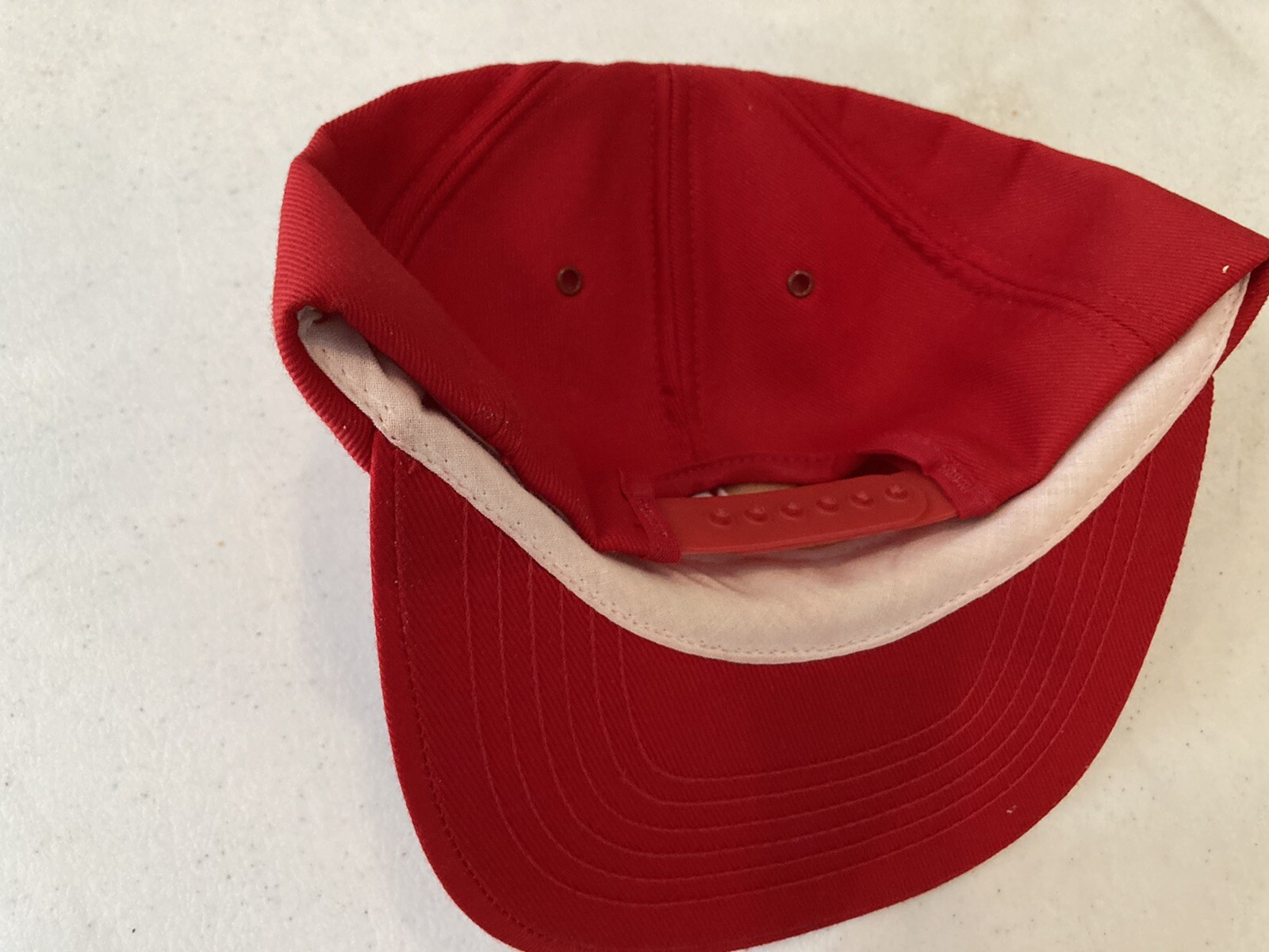 CASE Patch farming Trucker cap; Solid red ; snapb… - image 4