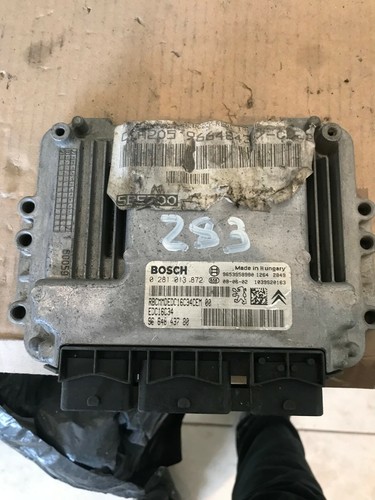 Calculateur Moteur PSA EDC16C34 1.6 HDI - Références 0281013872 / 9664843780 - Pièce D'origine D'occasion