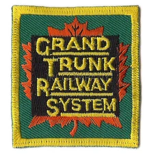 Patch- Grand Trunk (GT) Maple Leaf  #10447 - NEW 