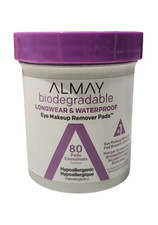 Almay Biodegradable Oil Free Micellar Eye Makeup Remover Pad 80 Ct Hypoallergeni