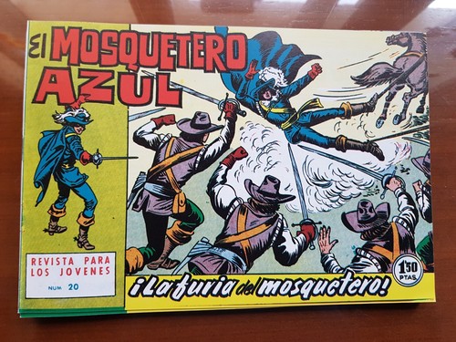EL MOSQUETERO AZUL. EDICION FACSIMIL COMPLETA. PERFECTO ESTADO - Imagen 20 de 24