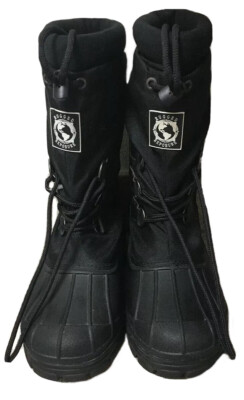 Rugged Exposure Cold Weather & Water Resistant Boots & Removable Liners Size 9