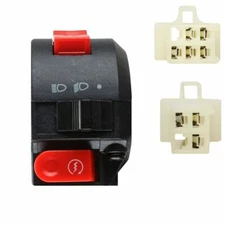 LEFT SIDE HANDLE SWITCH FOR TAOTAO ATV 110cc 125cc 135D (2 PLUG, 8 WIRE) *OEM* 